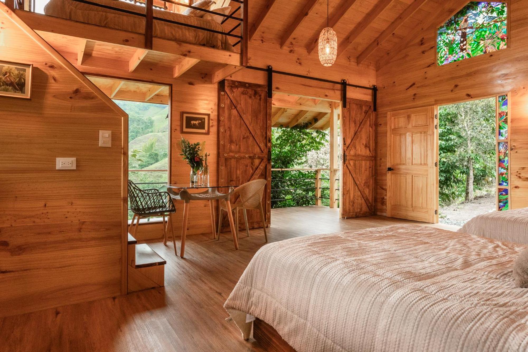 Tominejo Ecolodge - Casas En Los Arboles Neira エクステリア 写真