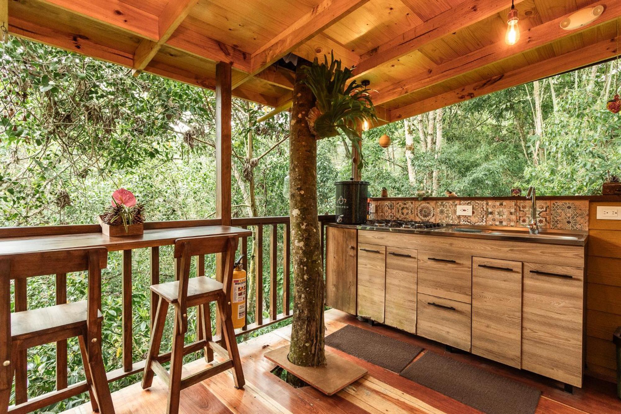 Tominejo Ecolodge - Casas En Los Arboles Neira エクステリア 写真